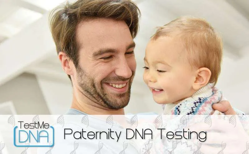 Paternity DNA Testing provided by Test Me DNA.